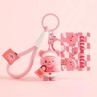 Honeyheart Butter Bear 3D Keychain