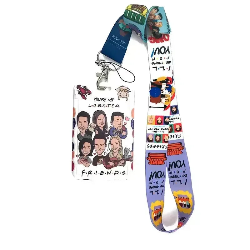 Porte-cartes porte-clés de la série télévisée Friends 
