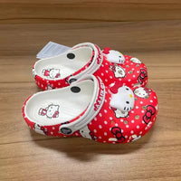 Hello Kitty Red & White Clogs