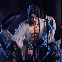 Naruto Uchiha Sasuke Sitting Action Figures (18 cm)