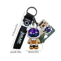 Galaxy Bear 3D Keychain