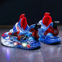 Spider-Stride LED Light-Up Sneakers