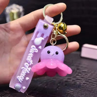 Lumino-Octo LED Octopus Keychain