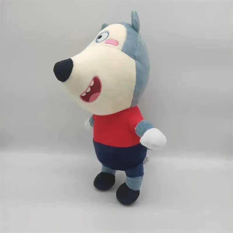 Joyful Wolf Family Plush (30 cm)