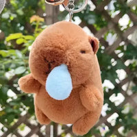 Snotty Snuggler Capybara Keychain