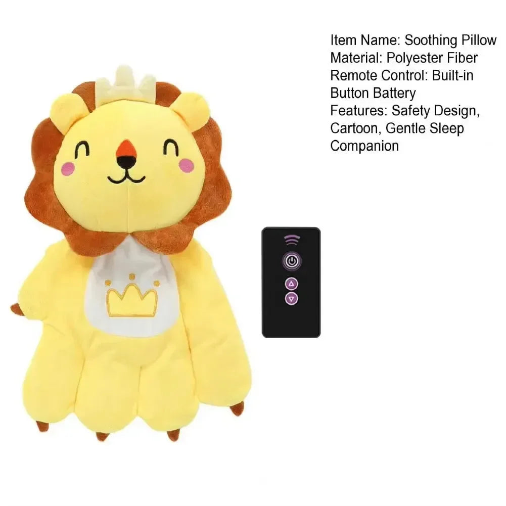 Patter Pals Soothing Animal Pillow