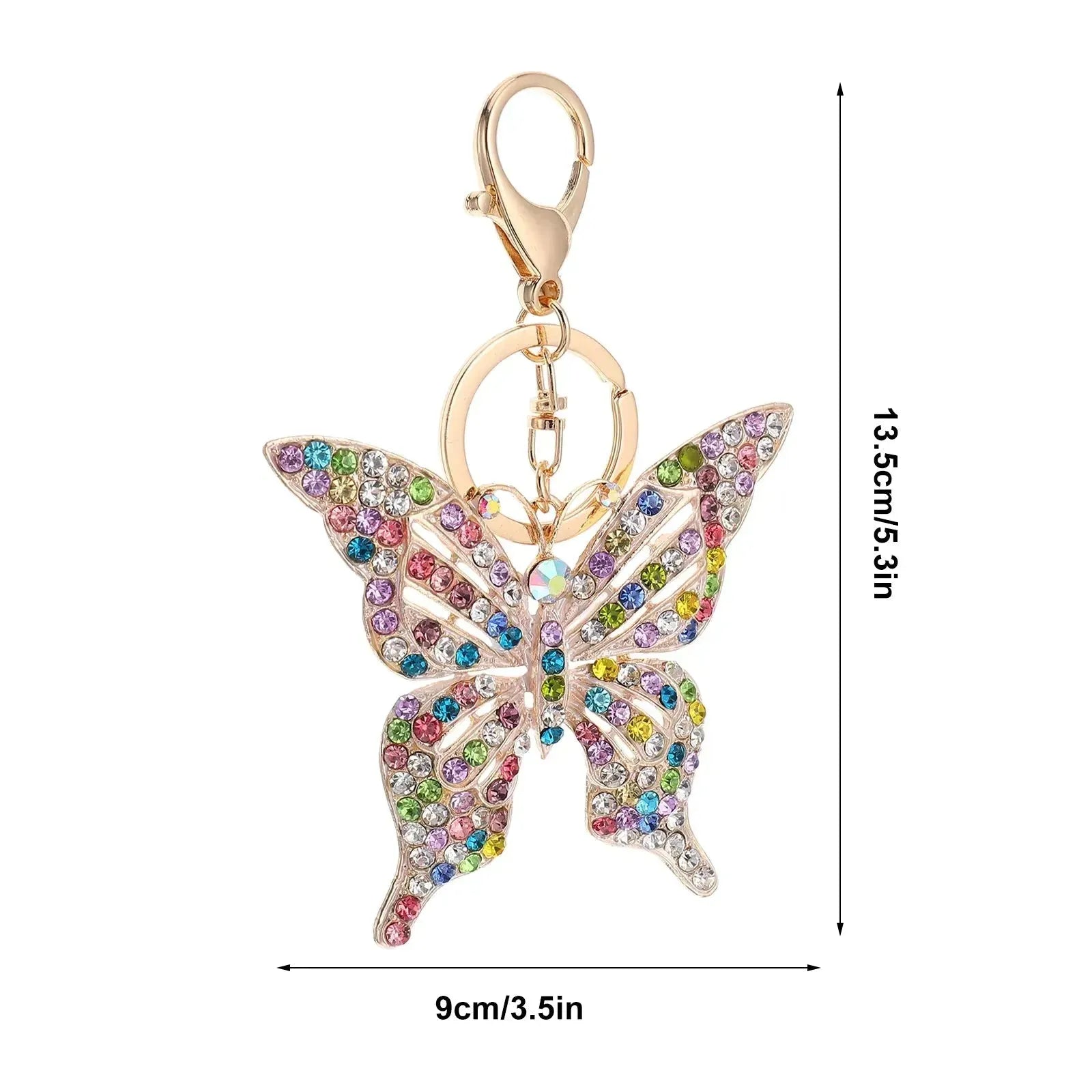 Flutter Fob Butterfly Keychain