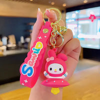 Space Suit Sanrio 3D Keychain