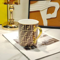 Luxury Designer F Mug (400 ml)