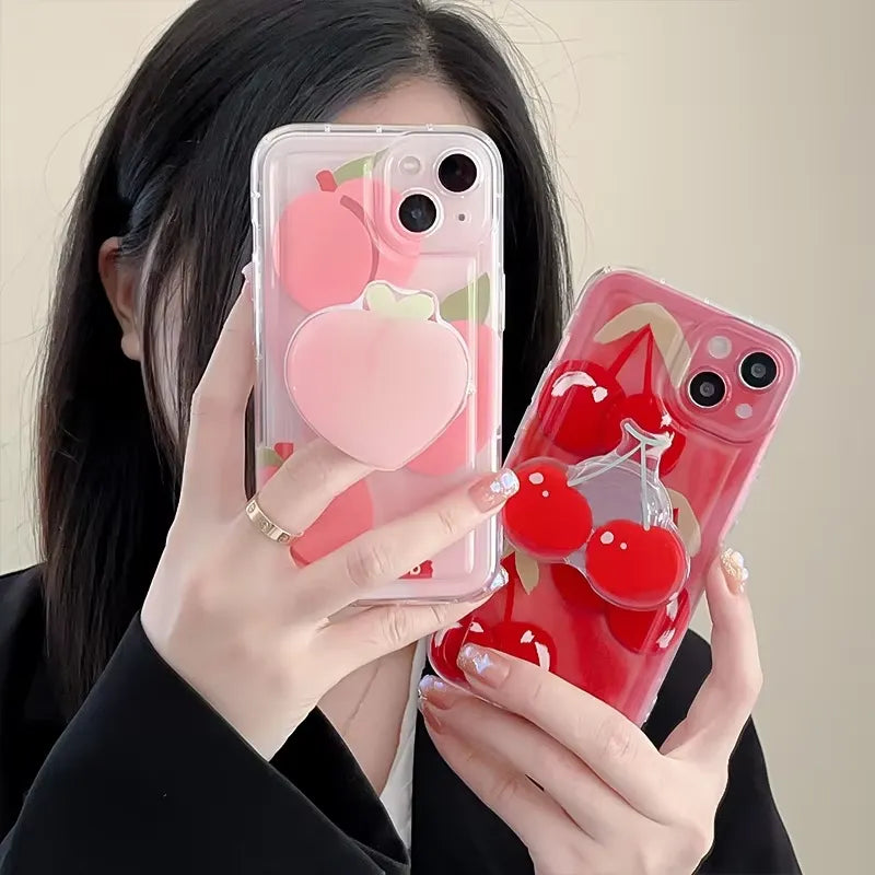 Cherry Peach Phone Case (For Samsung)