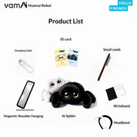 Kangjian Electrics Ai Spider Smart Robot Companion Robot Multi-Expression Emotional Conversation Indoor Intelligence Gifts - Bear Hugs