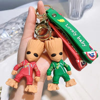 Groot Groovy Guardians Keychain