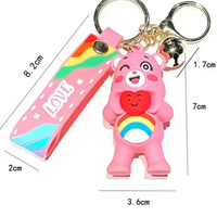 Care-a-Lot Crew Care Bears Keychain