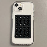 Suction Cup Transparent Case (For iPhones)