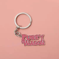 Pussy Wagon Vixen Vibes Keychain
