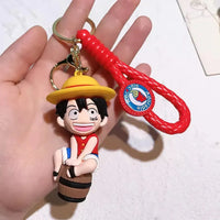 One Piece Luffy 3D  Keychain