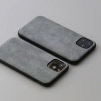 Luxury Italian Alcantara Leather Case (For iPhones)