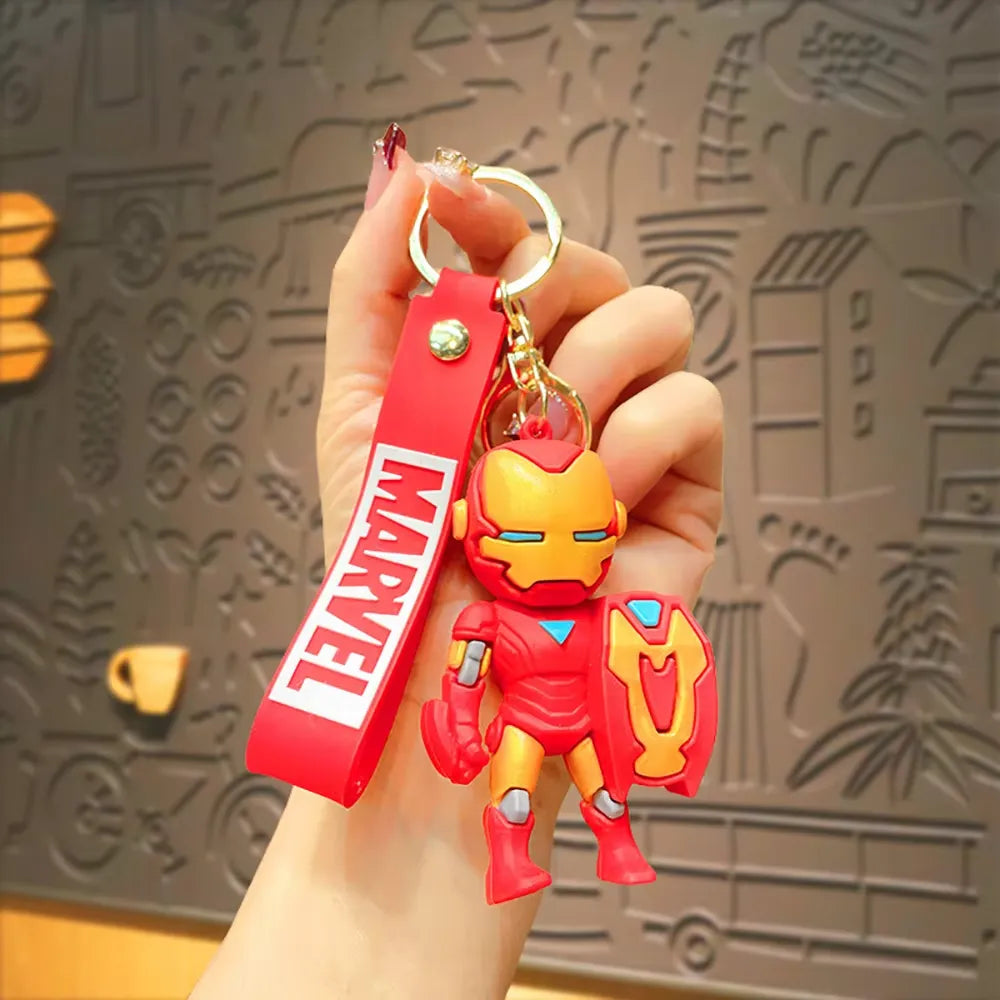 Classic Marvel Character 3D Keychain