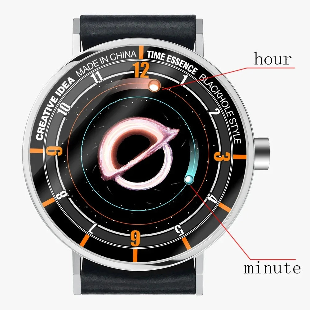 universe style quartz watch black-hole silicone strap ultrathin waterproof Creative design classic - Bear Hugs