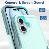 Shockproof Two Layer Protection Case (For iPhones)