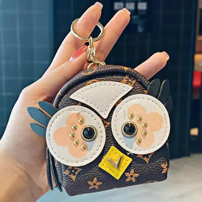 Wise Wings Designer Owl Coin Purse