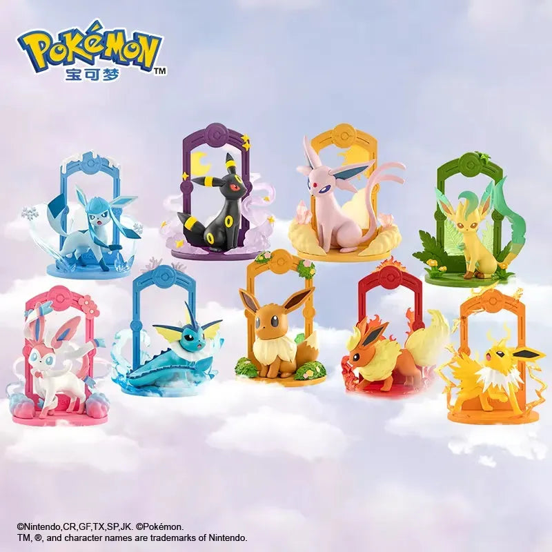 Pokemon Eeveelution Complete Set Action Figure (9 Pcs)