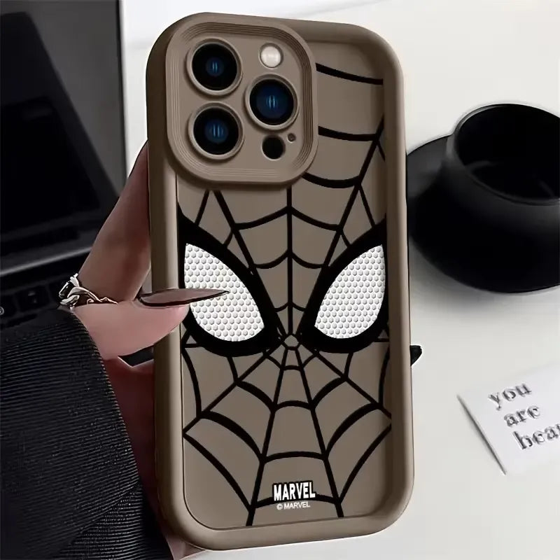 Spiderman Silicon Phone Case (For iPhones)