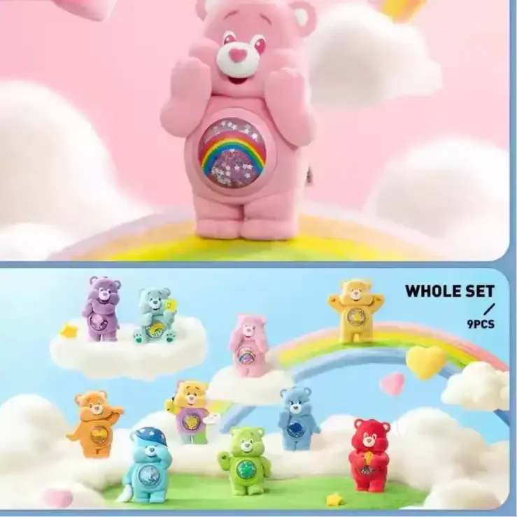 Coffret aveugle de la série Care Bears Colorful Hugs 