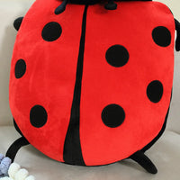 100CM Wearable Insect Plush Toys Ladybug Stuffed Cushion Funny Party Cosplay Doll Stuffed Soft Plush Sleeping Pillow Gifts - Bear Hugs