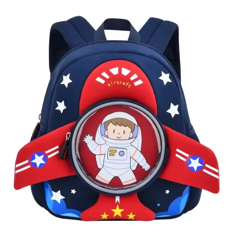 3D Spacecraft Kids Backpack