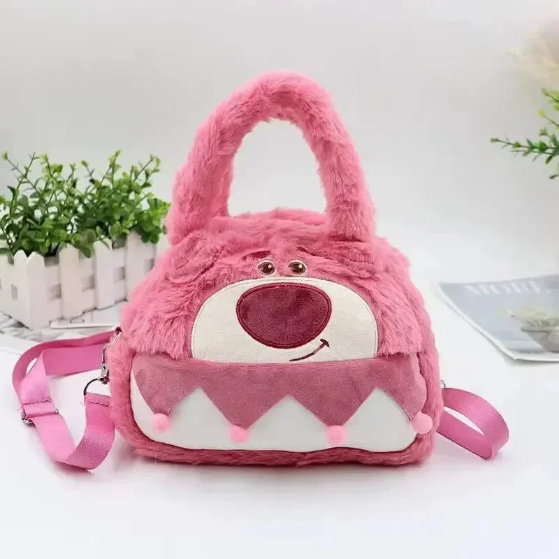 Kawaii Carryall Mini Plush Bucket Bag