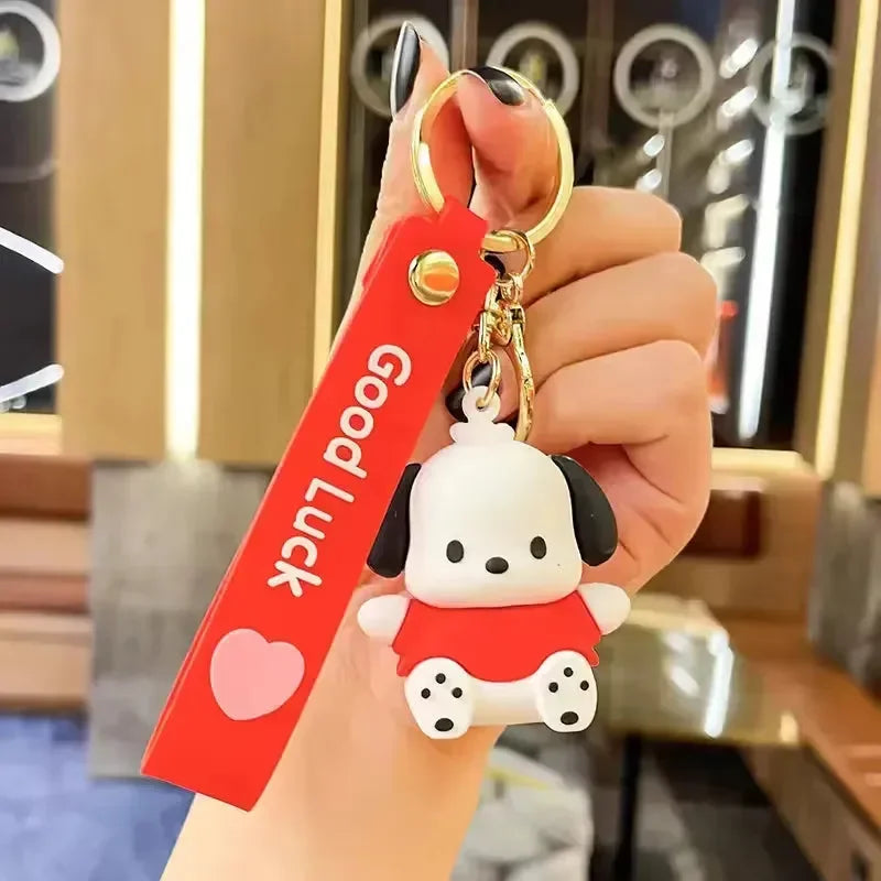 Kawaii Pochacco Fun Hues Keychain