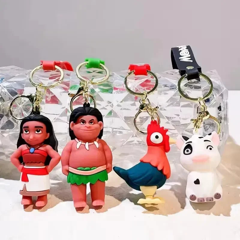Moana & Crew 3D Keychain