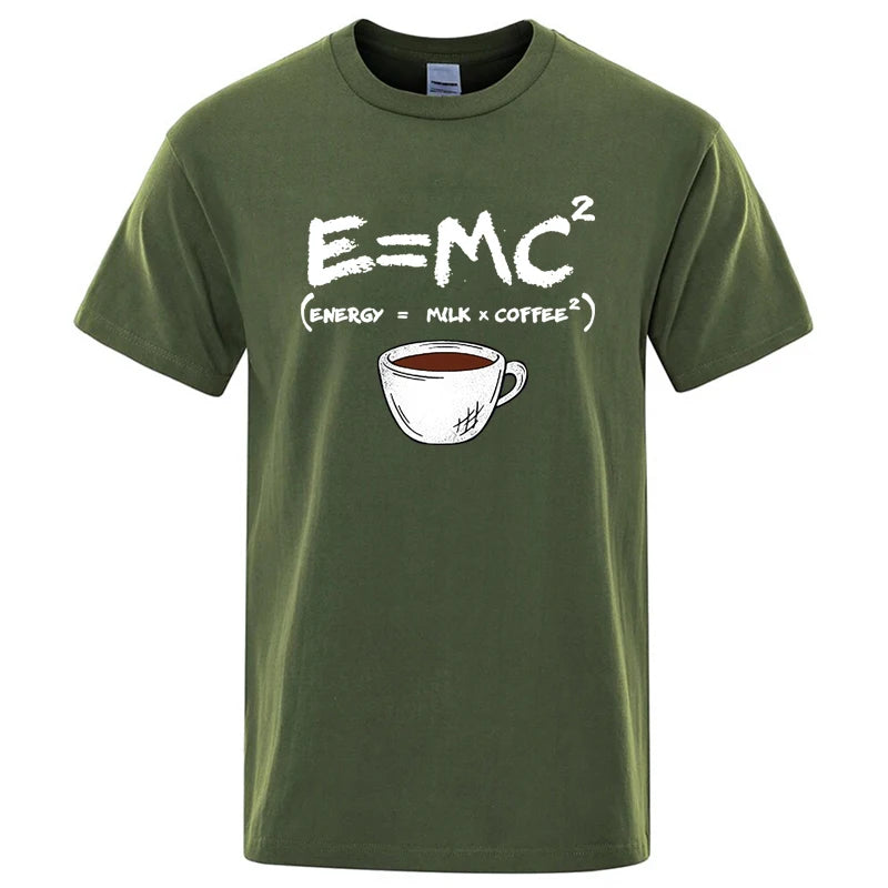 Funny Coffee Equation T-shirt - Bear Hugs