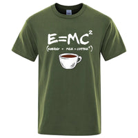 Funny Coffee Equation T-shirt - Bear Hugs