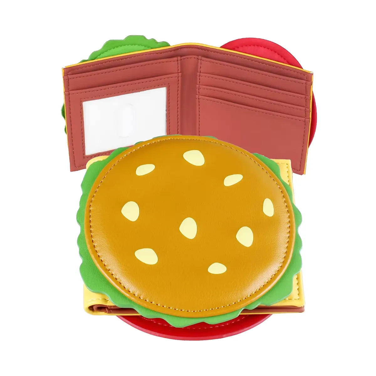 Krabby Patty Burger Shaped Wallet