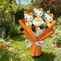 Sanrio Rose Bouquet Hello Kitty Mother's Day Crocheted Handheld Bouquet Hello Kitty Artificial Rose Bouquet - Bear Hugs