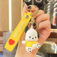 Kawaii Pochacco Fun Hues Keychain