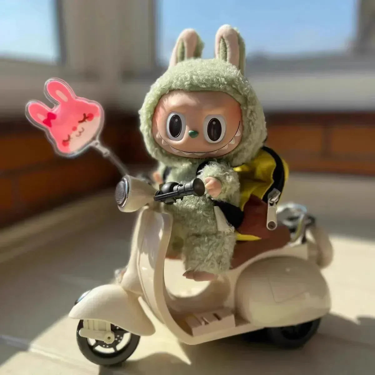 Labubu Mini Travel Moped - Bear Hugs