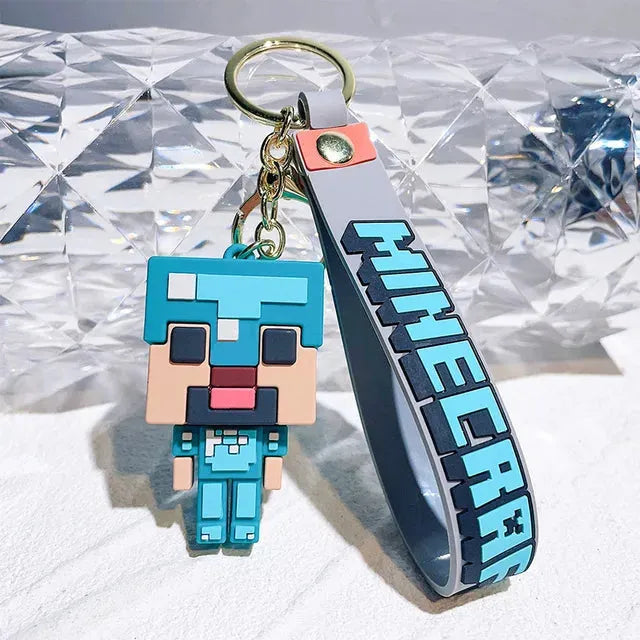 Minecraft Pixel Style Keychains