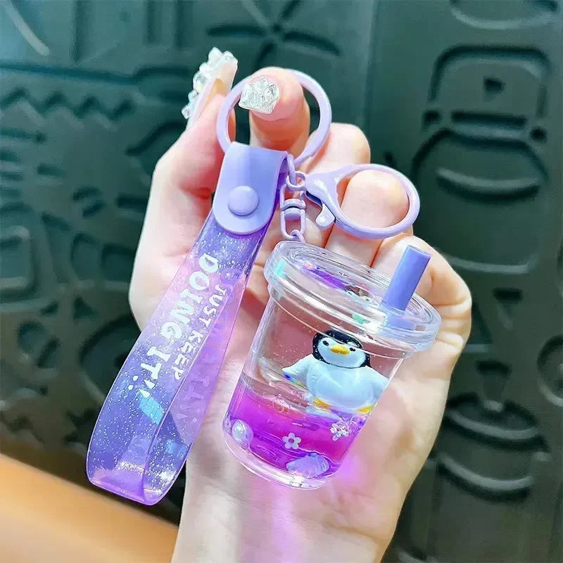 Bubble Reef Buddies Liquid Keychain