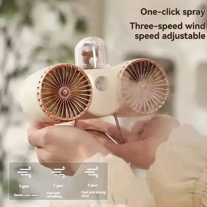 Aero Cool Double Engine Misting Fan