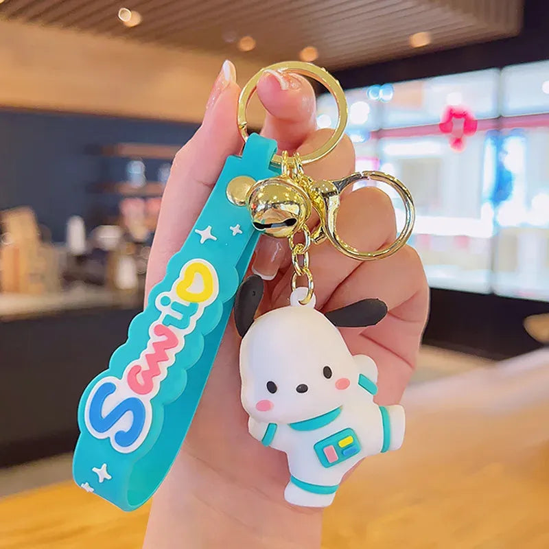 Space Suit Sanrio 3D Keychain