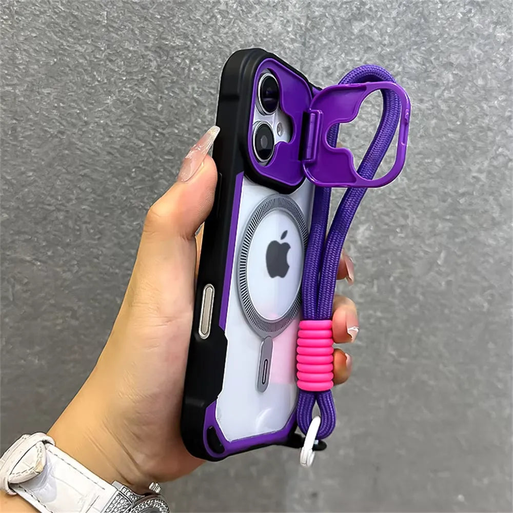 Candy Clash Wrist Strap Case (For iPhones)