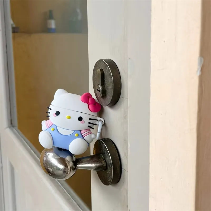 Sitting Hello Kitty Case (For Airpods)