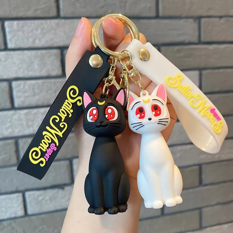 Sailor Moon Cat 3D keychain