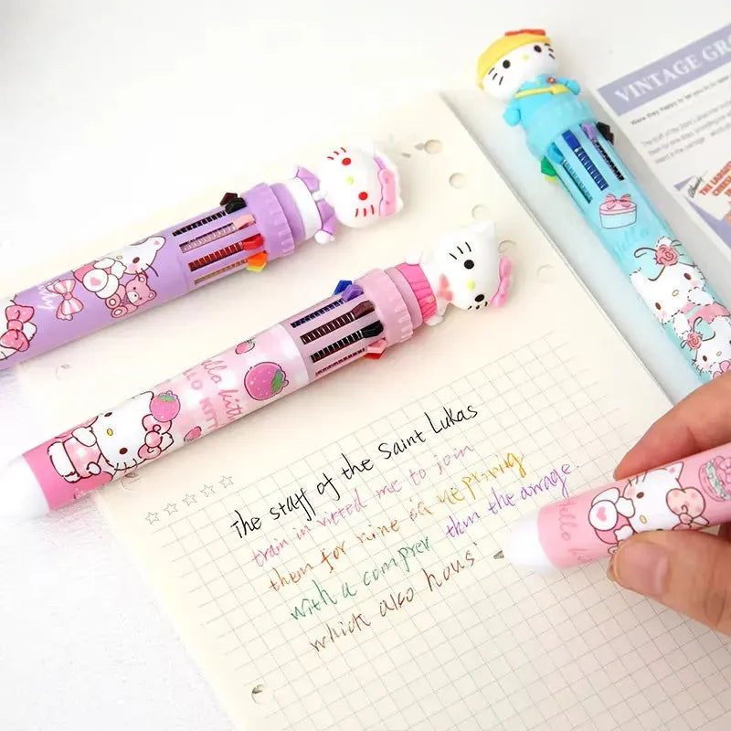 Hello Kitty 10 Color Mystery Box Ball Pen