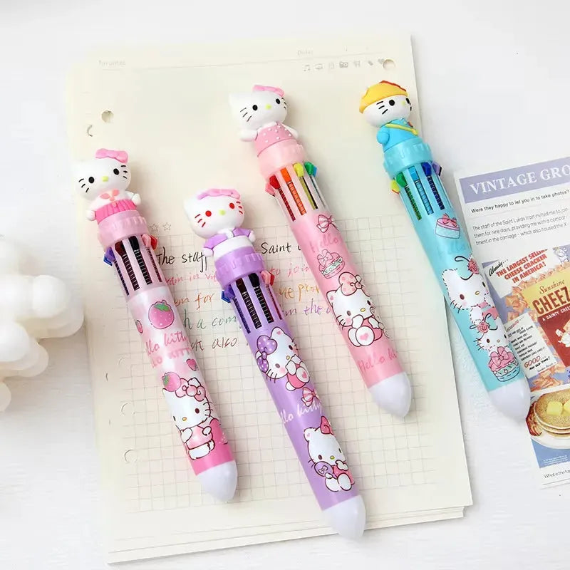 Hello Kitty 10 Color Mystery Box Ball Pen