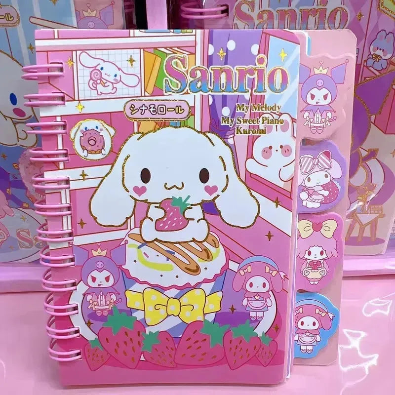 Sanrio Coiled Kawaii Notebook