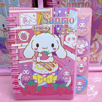 Sanrio Coiled Kawaii Notebook